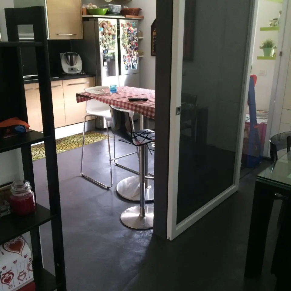 Pavimento in resina in appartamento