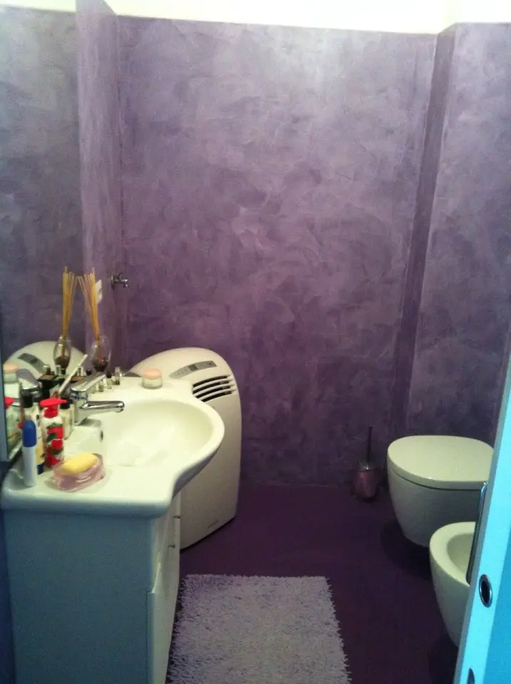 Bagno in resina