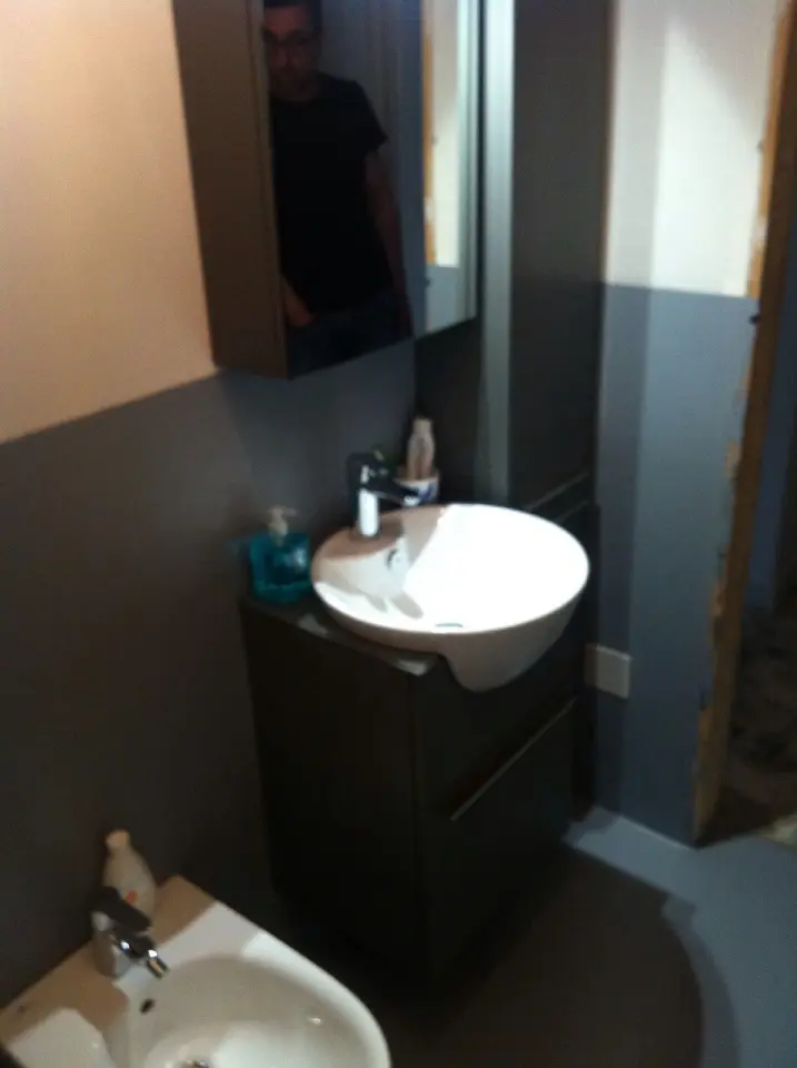 Bagno in resina