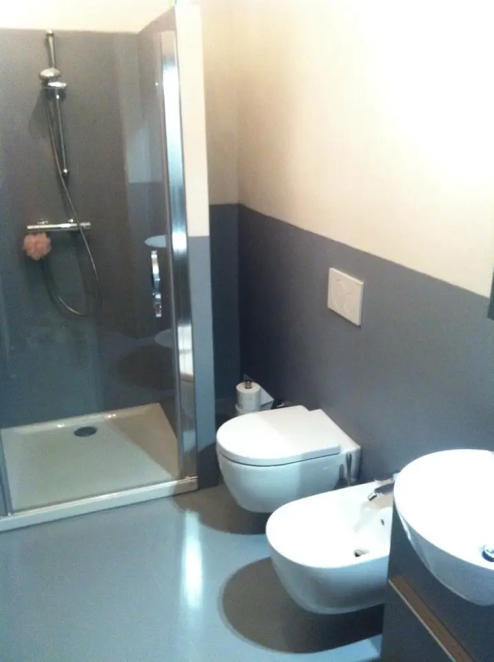 Bagno in resina
