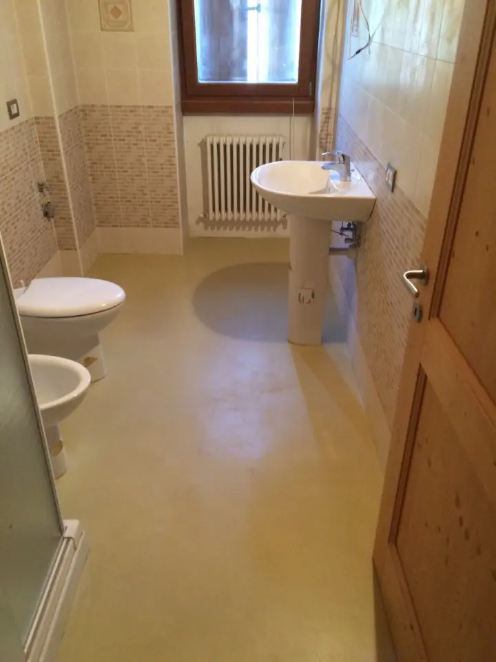 Bagno in resina
