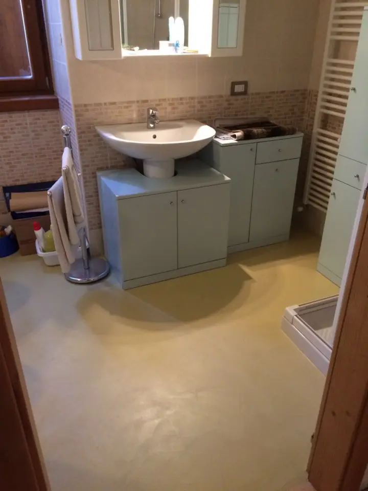 Bagno in resina