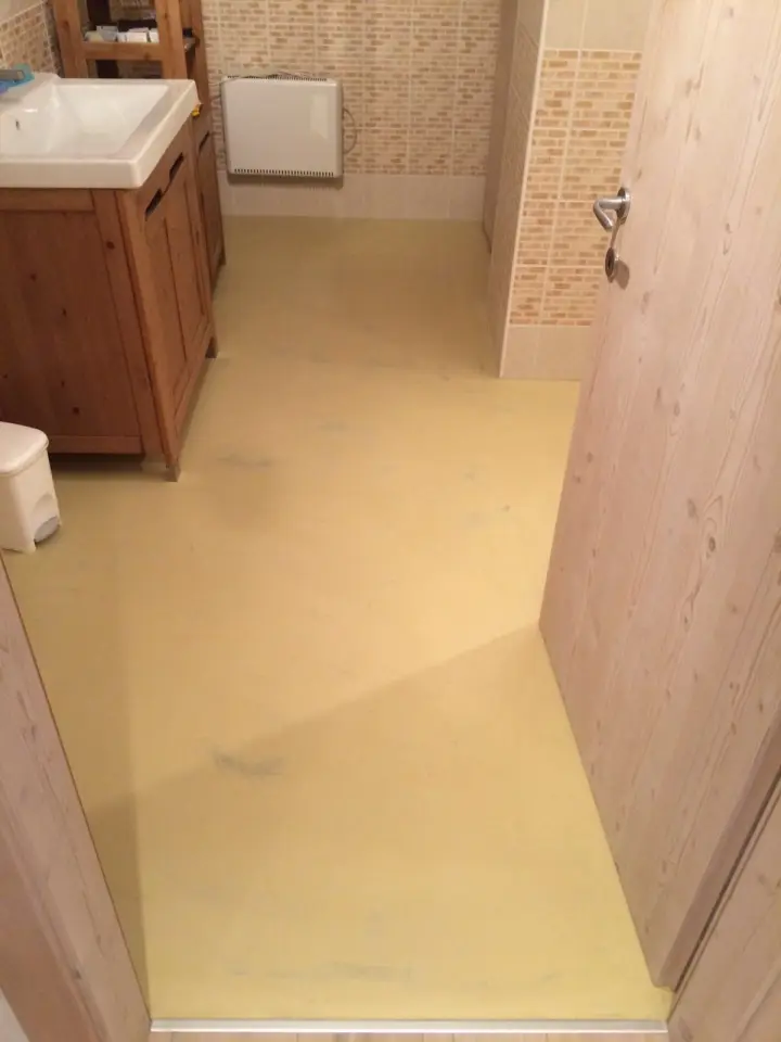 Bagno in resina