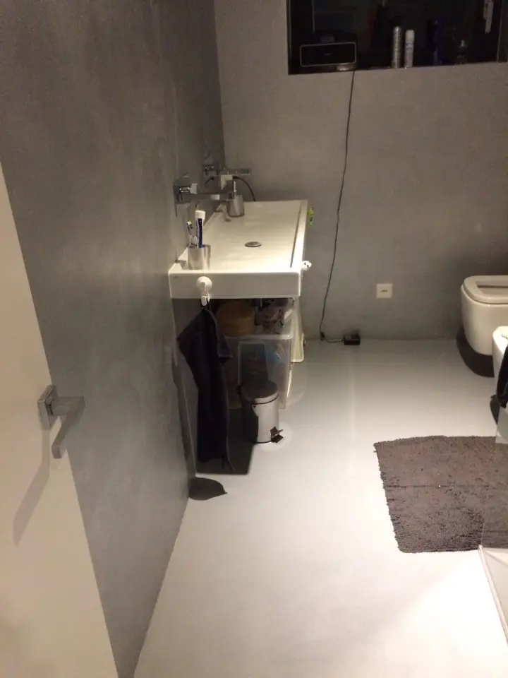 Bagno in resina
