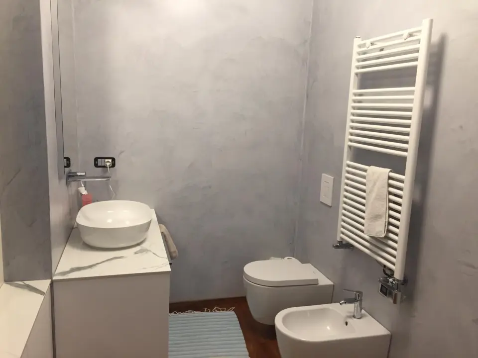Bagno in resina