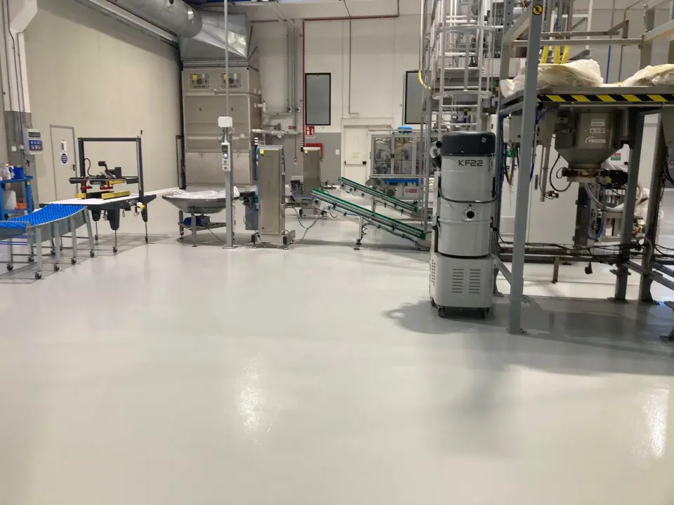 Pavimento industriale in resina