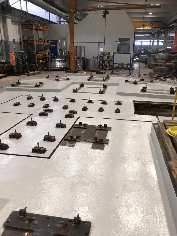 Pavimento industriale in resina