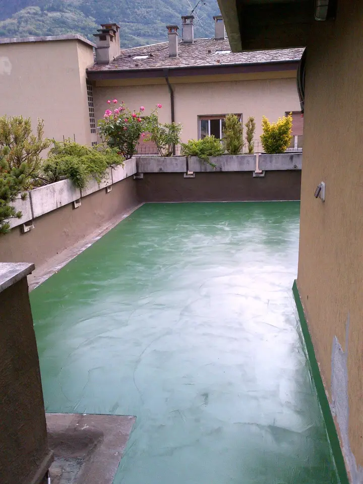 Terrazza in resina