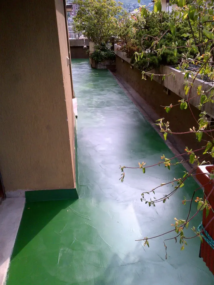 Terrazza in resina