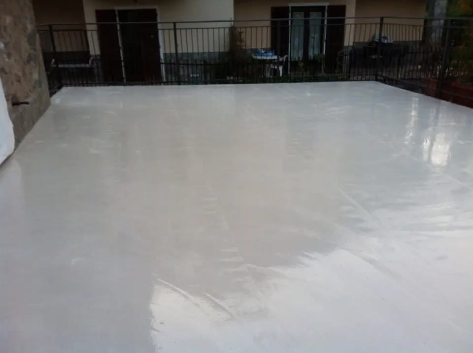 Terrazza in resina